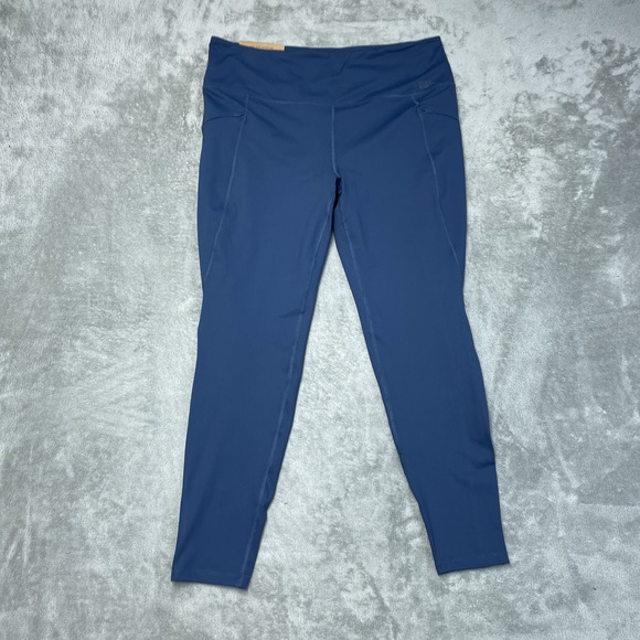 Eddie Bauer Women's XL Trail Tight Blue a2212 - Picture 2 of 9